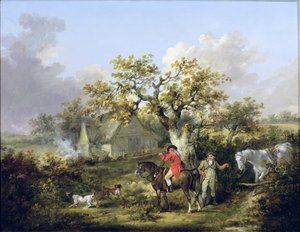 Caza de perdices de George Morland